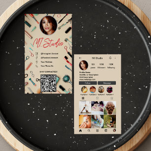 Instagram Business Cards, Influencer, Esthetician Card