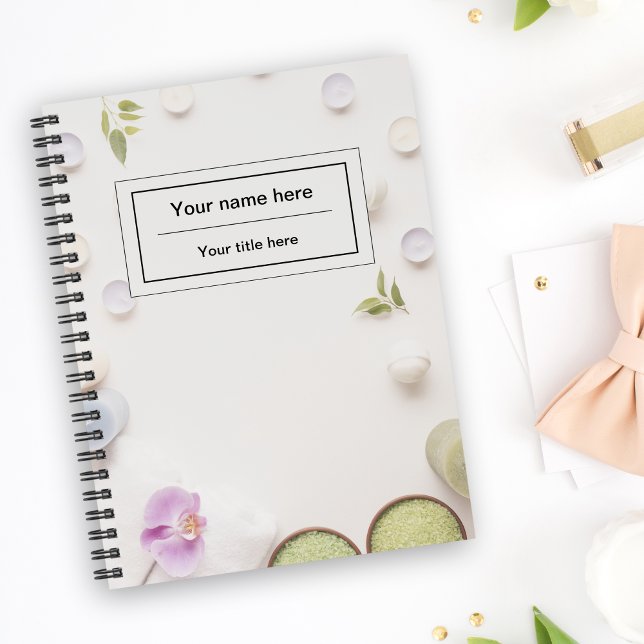 Instagram Business Cards, Influencer, Esthetician  Notebook (Creator Uploaded)