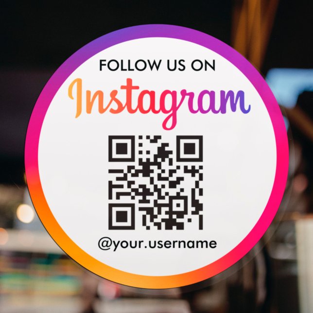 Instagram Business QR Code Sticker (Creator Uploaded)