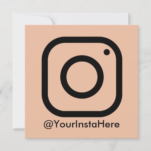 instagram business social media modern Pink Invitation
