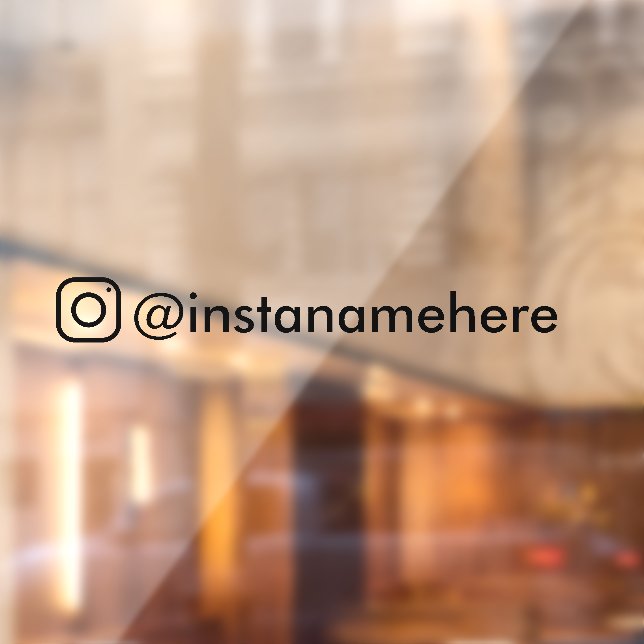 instagram business social media window car decal (Sheet 2)