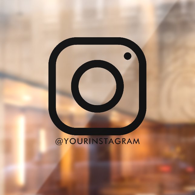 instagram business social media window car decal (Sheet 2)