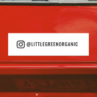 Instagram Car Magnet | Your Instagram Name