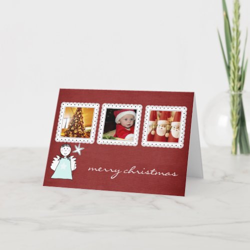 instagram christmas photo card