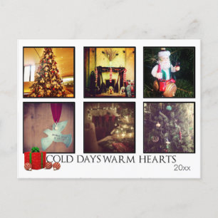 instagram christmas photo post cards