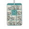 Instagram Collage with Custom Monogram Blue