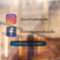Instagram Facebook & Website Social Media Simple