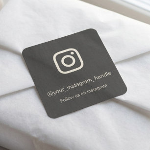Instagram Follow Sticker Custom Social Media