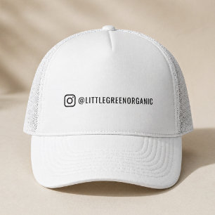 Instagram Hat   Your Instagram Name Trucker Hat