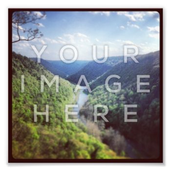 Instagram Image Photo Print Enlargements by MyBindery at Zazzle