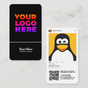 Instagram-Inspired Modern Business Card