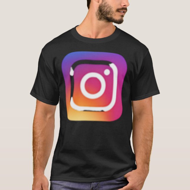 Instagram logo design  Classic T-Shirt (Front)