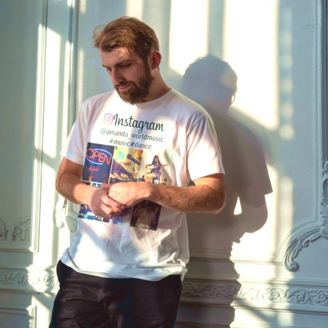  Instagram logo photo T-Shirt (Creator Uploaded)