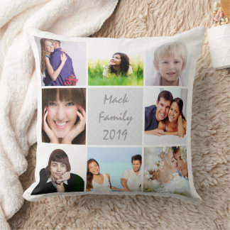 Instagram Modern Stylized Your Photos Throw Pillow
