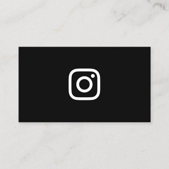 instagram networking calling card (Front)