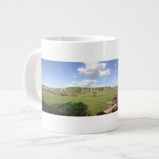 Instagram Panoramic Photo Custom Jumbo Mug