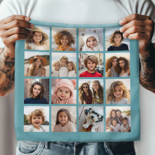 Instagram Photo Collage - 16 photos Can Edit Color Bandana