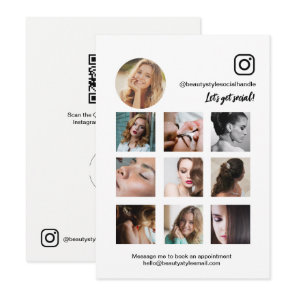 Instagram Photo Collage Beauty Social Media logo Invitation