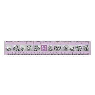 Instagram Photo Collage Monogram CAN EDIT COLOR Ruler