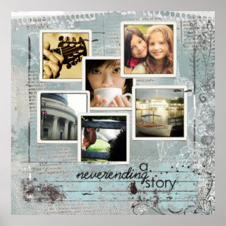 instagram photo collage poster