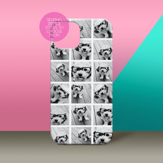 Instagram Photo Collage - Up to 18 photos Black Case-Mate iPhone 14 Case