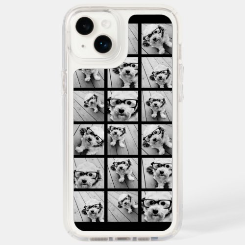 Instagram Photo Collage _ Up to 18 photos Black Speck iPhone 14 Plus Case