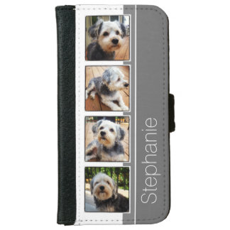 Instagram Photo Collage Using Lo Fi Frames iPhone 6/6s Wallet Case