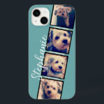 Instagram Photo Display - 4 photos film strip Case-Mate iPhone 14 Plus Case<br><div class="desc">Use photos with frames on this one! Add your favorite photos to this strip for a fun memory keeper. An artistic way to display your best photo sharing pics.</div>