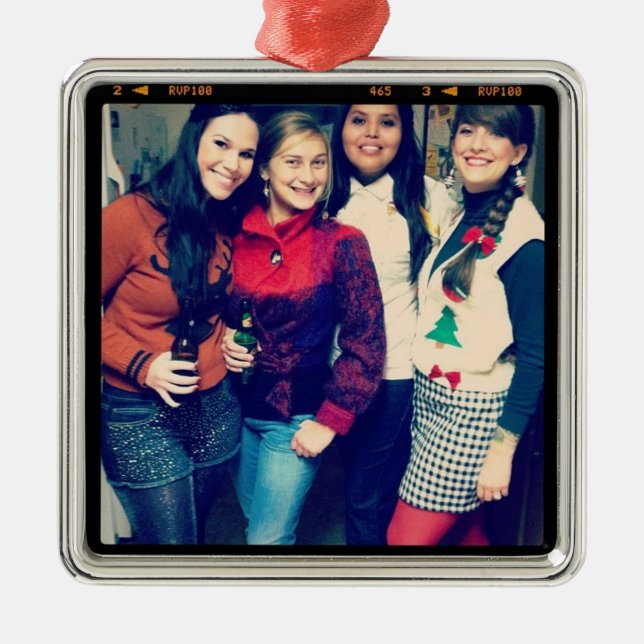 instagram photo ornament (Front)