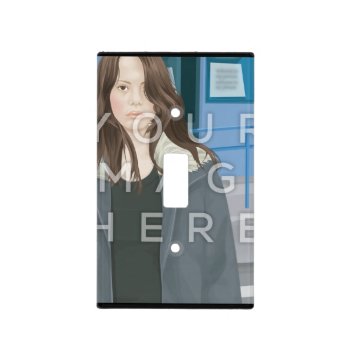 Instagram Photo Personalized Light Switch Cover by MyBindery at Zazzle