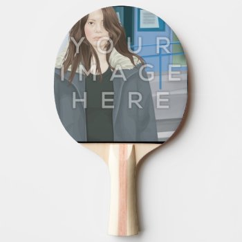 Instagram Photo Personalized Ping Pong Paddle by MyBindery at Zazzle