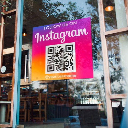 Instagram QR Code Sticker