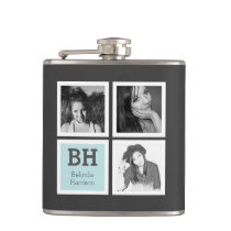 Instagram Selfies Personalized Photo with Name Flask Instagram Selfies Personalized Photo with Name Flask