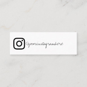 Instagram Business Cards Zazzle