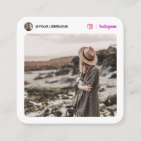 Instagram social media photo modern white minimal