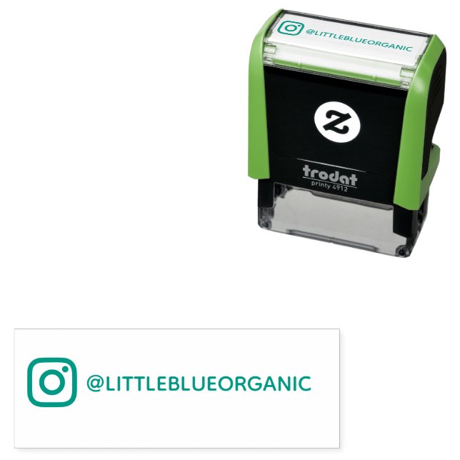 Instagram Stamp | Your Instagram Name (In Situ)