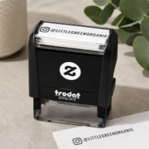 Instagram Stamp | Your Instagram Name Rubber Stamp