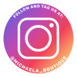 Instagram username name tag business promotional Instagram username name tag business promotional