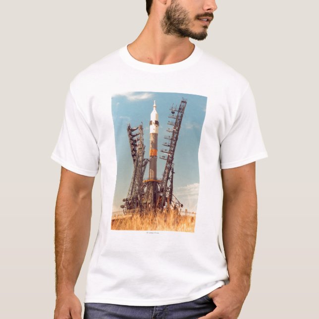 Installation of Soyuz Spacecraft at Baikonur T-Shirt (Front)