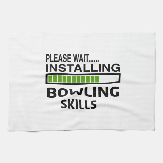 Installing Bowling Skills Towel (Horizontal)