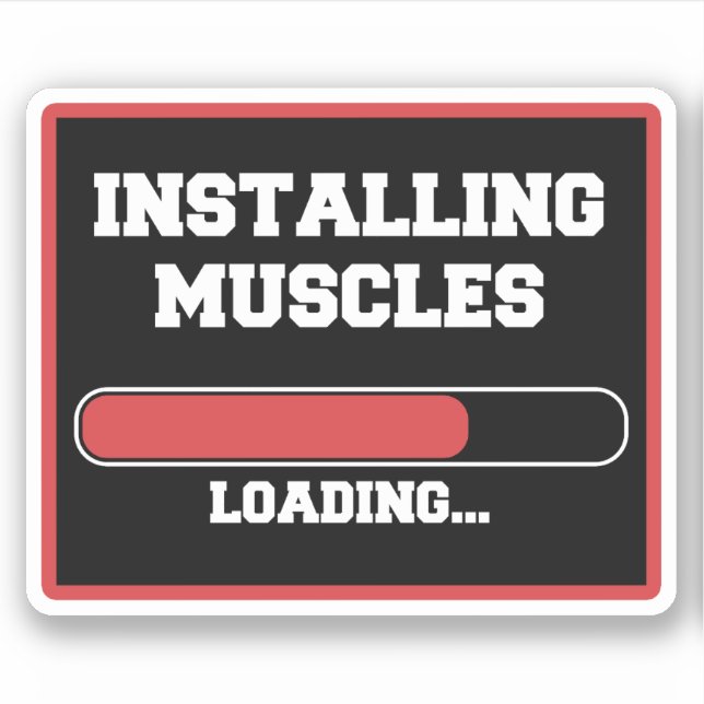 Installing Muscles Loading Sticker (Front)