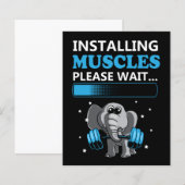 Installing muscles please wait elephant Gym (Front/Back)