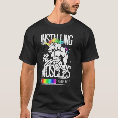 Installing Muscles T_Shirt