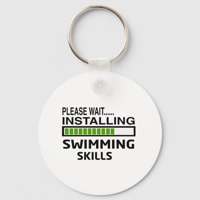 Installing Swimming Skills Keychain (Front)