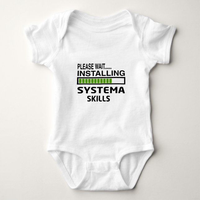 Installing Systema Skills Baby Bodysuit (Front)