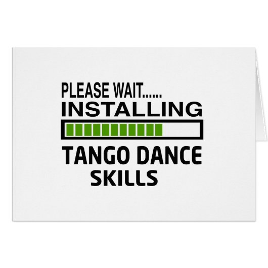 Installing Tango Dance Skills Cards (Front Horizontal)