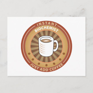 Instant Biochemist Postcard