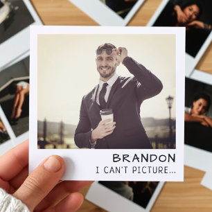 Instant Camera Photo Retro Groomsman Proposal