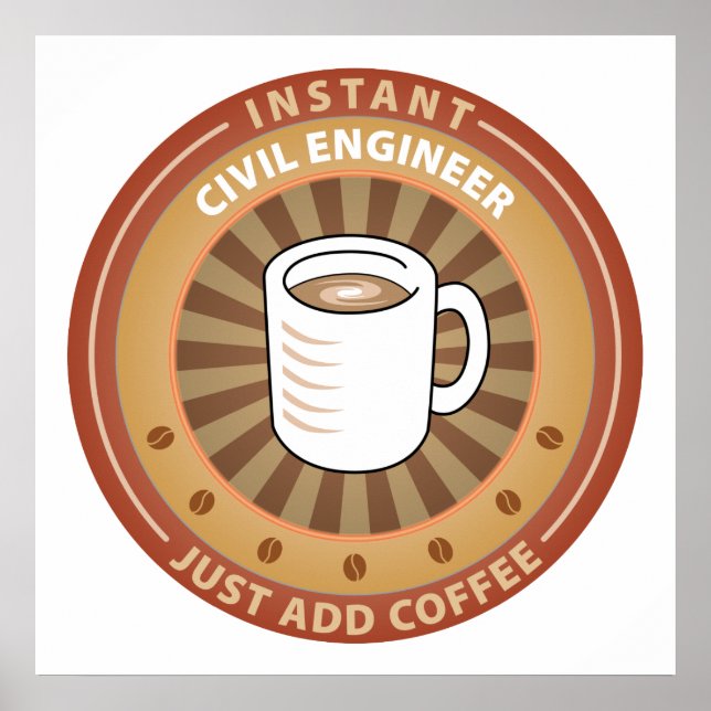 Instant Civil Engineer Poster (Front)