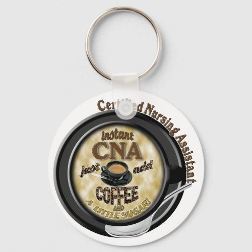 INSTANT CNA CERTIFIED NURSING ASSISTANT KEYCHAIN